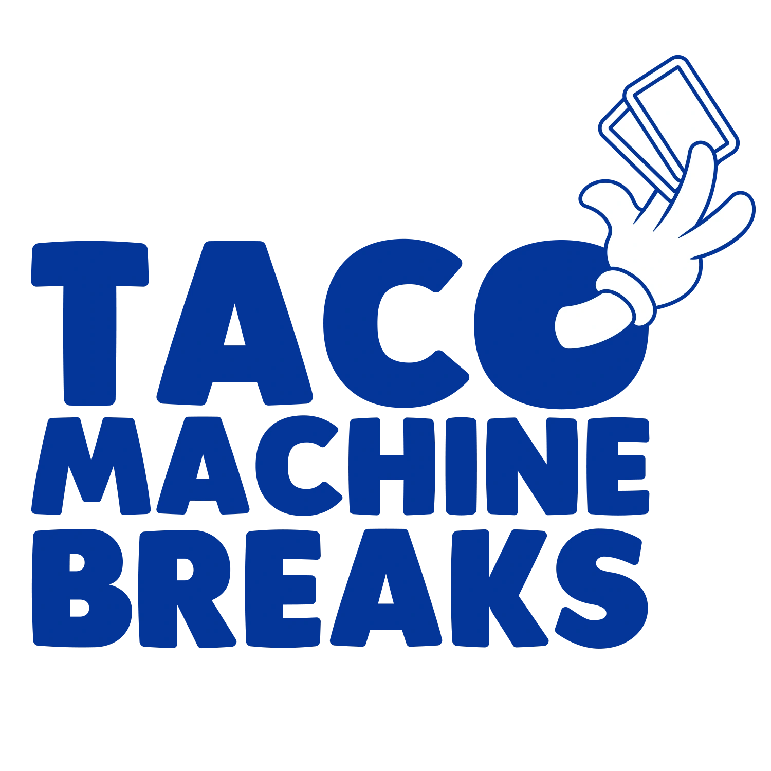 Logo diseñado por Piñata Pixel para Taco Machine Breaks